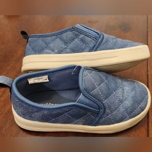 Oshkosh Kid Quilted Chambray Pull-On Sneakers